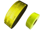 Lemon Yellow Green DOT C2 Reflective Tape Self Adhesive For Car