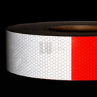 Red&White Dot C2 Reflective Tape Guaranteed Quality Unique For Vehicles