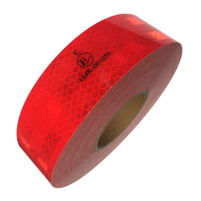 Diamond Grade Mirco Prismatic Car Accessories Reflect Warning Yellow Safety Reflector Sticker Roll Reflective Tape For Truck