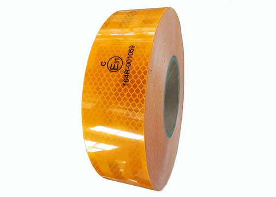 2 Inch Diamond Grade Self-Adhesive Safety Radium Roll 3-5 Years Plus Quality ECE Retro Reflective Tape Micro Prismatic PET
