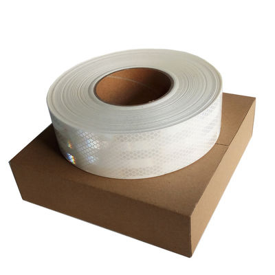 Diamond Grade Adhesive Reflector Safety Warning Sticker Reflectiva Cinta ECE104R Reflective Sticker Tape Truck for Long Vehicle