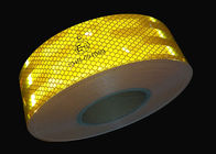 High Visibility Red Reflective Safety Tape For Vehicles Yellow White 25CM 45.7m 50 M
