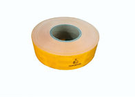 Polyester Red Reflective Tape For Vehicles 5cm*45.72m Highly Tear Resistant
