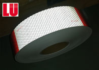 High Visibility  Clear Red And White Dot C2 Reflective Tape For Trucks , Reflective Dots On Mailboxes