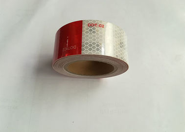 Truck  Dot Reflective Tape Placement High Intensity Grade Waterproof 0.05 * 45.72m