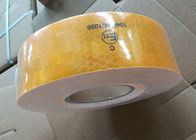 Industrial Ece 104 Reflective Tape , Yellow Conspicuity Tape  Approval In Reflective Material