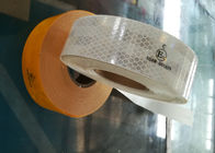Clear 2 Inch Waterproof Reflective Tape For Cars Light Single Sided Acrylic Or PC Material