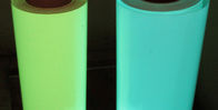 China Manufacturer High Luminance Printable P.S.A Adhesive Photoluminescent Vinyl Film
