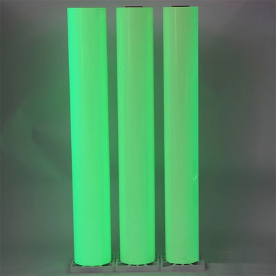 Adhesive Night Luminous Vinyl Foil Film Photoluminescent Fluorescent Roll Green Light for Emergency Exit Signs Glow in the Dark