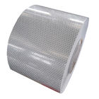 Auto Yellow And Silver Reflective Conspicuity Tape , High Intensity Grade Honeycomb Reflective Tape
