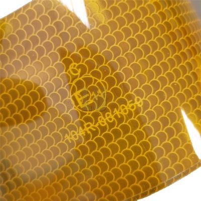 High Visibility Highly Viscous 2'' 3'' 4'' Yellow SASO2913 Truck Reflective Sticker
