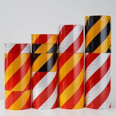 Glass Microbead Reflecting Sheeting Film PET 3100 Advertising Grade Waterproof Outdoor Road Marking Self Adhesive Warning Tape