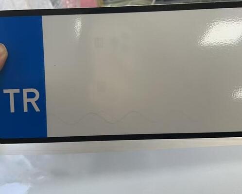 Car Metal Accessories Board Custom Aluminum Reflective Film License Plate with High Quality