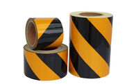 Customized Color Warning Reflective Tape Sticker For Traffic Barrier