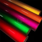 Glass Beads PET Commercial Grade Reflective Sheeting Rolls For Traffic Safety