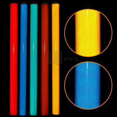 Reflective Sticker Tape For Traffic Warning Cone Lane Flap Delineators