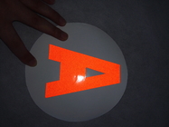 Glass Beads Engineering Reflective Sheeting For Traffic Signs Strong Adhesive