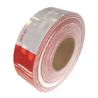 White And Red Clear Reflective Tape On Truck Mud Flaps 50mmx45.72m