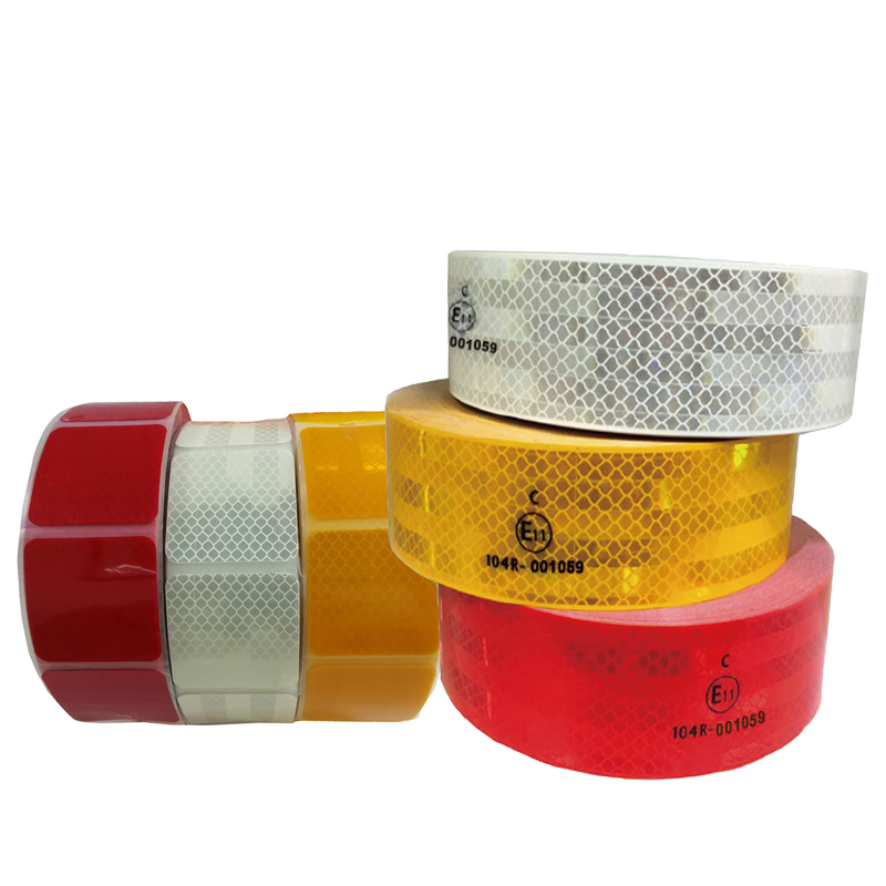 High Intensity Dot C2 ECE 104 Reflective Tape Waterproof For Truck Track