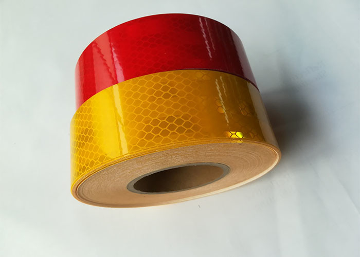 Yellow Red White Night Light  Reflective Tape Sheets High Visibility