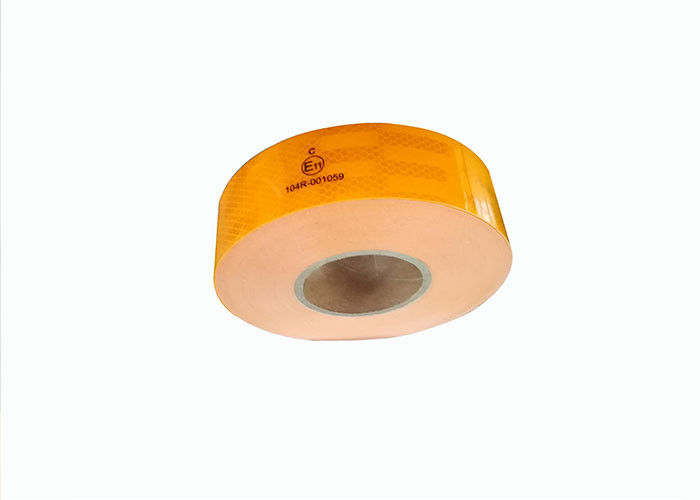 High Visibility Ece 104 Reflective Tape Light Clear For Truck Conspicuity Marking