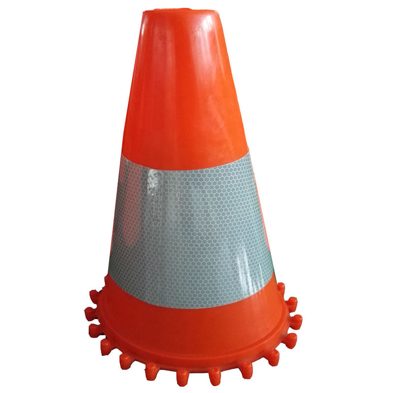 Cone High Visibility Reflective Tape Strong Adhesive High Retro Reflection For Traffic