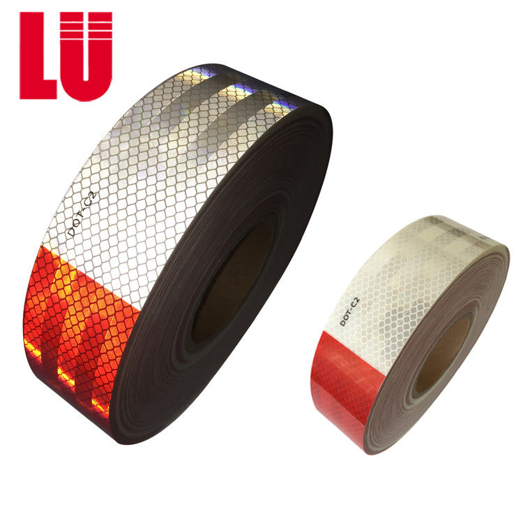 Durable Dot Reflective Stickers / Outdoor Reflective Tape Strong Adhesive Waterproof
