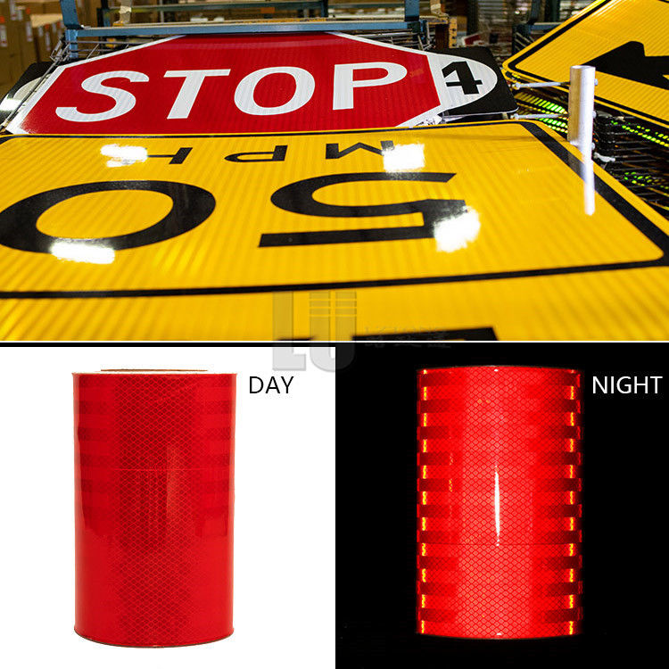Printing Customized Reflective Tape For Traffic Road Signs
