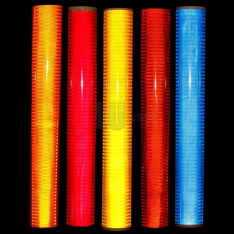 Colorful PMMA Prismatic Reflective Tape For Traffic Signs
