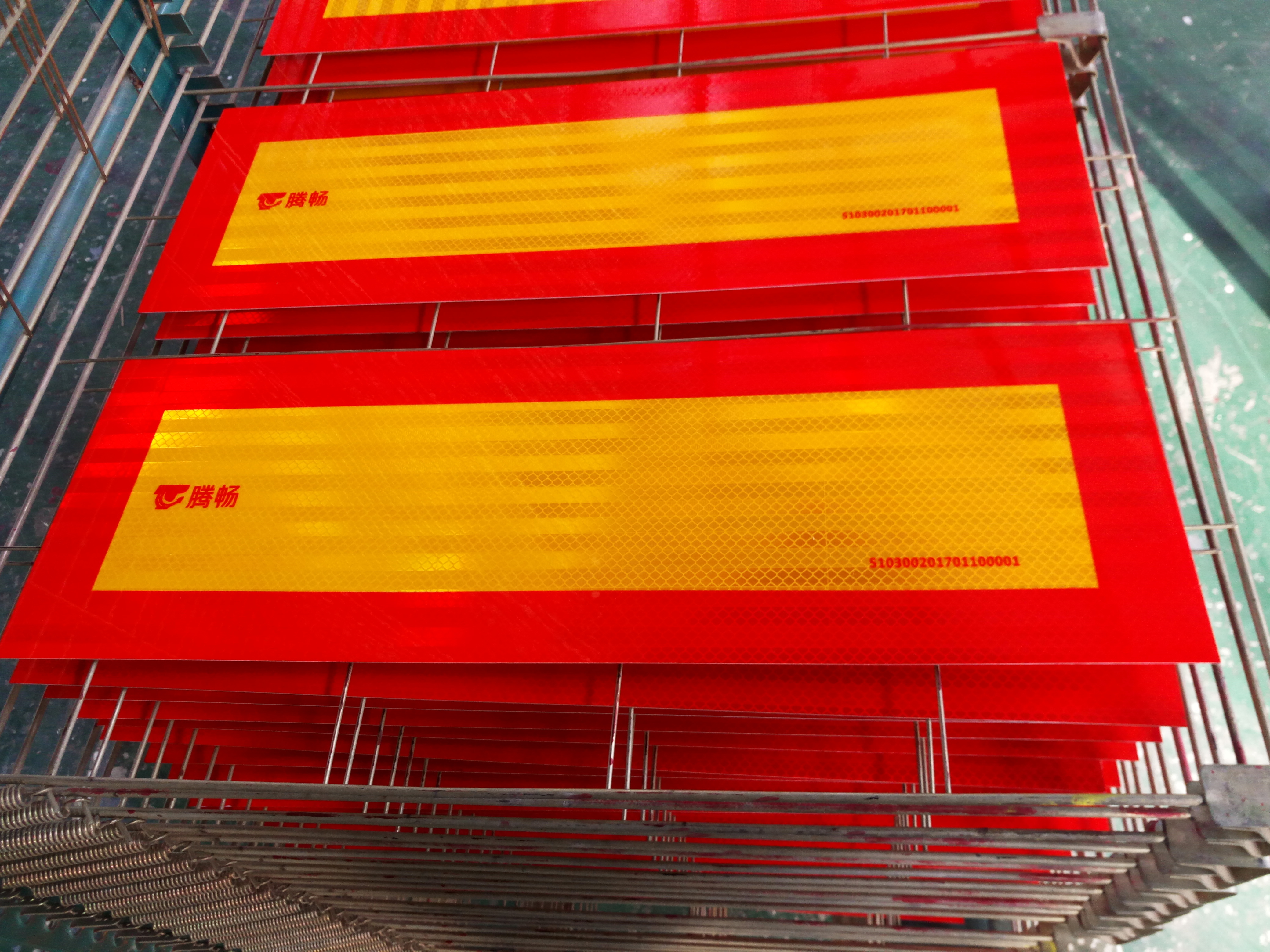 Treflector Truck Safety Tape Printable Reflective Rear Marking Plates ...
