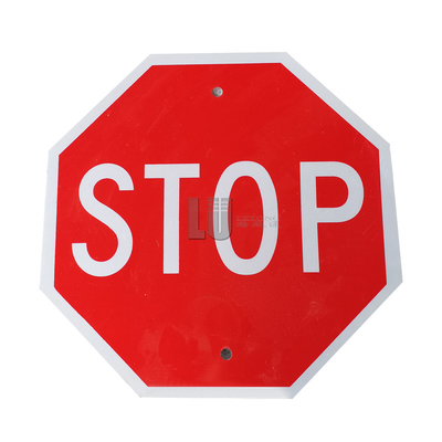 Printing STOP Sign Sticker With High Reflection Reflective Tape