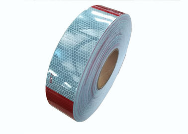 Acrylic 2 Inch White Reflective Tape  On Commercial Vehicles , Dot Trailer Markings