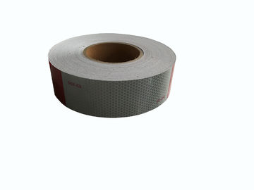 Acrylic 2 Inch White Reflective Tape  On Commercial Vehicles , Dot Trailer Markings