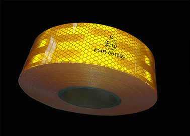 ECE 104R-001059 Reflective Tape For Trucks Cars White Yellow Red