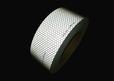 PVC Solas Reflective Tape Waterproof  , 5cm / 10cm  Width Reflective Adhesive Tape