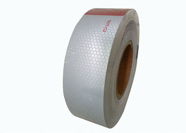 Trailer Dot C2 Reflective Tape Self Adhesive , Dot C2 Conspicuity Tape White Red