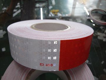 High Intensity Reflective Conspicuity Tape , Reflective Safety Tape For Vehicles