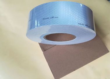 High Visibility Silver Honeycomb Reflective Tape For Vehicles Marine Solas Grade