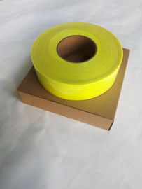 Bright Photo Reflective Conspicuity Tape Placement , Fluorescent Yellow Reflective Tape