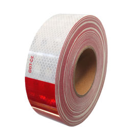 Micro Prismatic Reflective Conspicuity Tape White ,  Truck Car Yellow Reflective Stickers