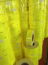 50mm*45.72m DOT-C2 Reflective Conspicuity Tape Flourescent Yellow And Green