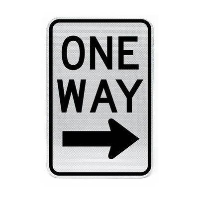 Custom Aluminum Composite Sign Safety Warning Reflective Signs Board Red Triangle Round Square Traffic Road Sign
