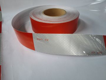 Weather Resistance Auto Reflective Tape Colored Reflective Tape For Trailers 3 Years Service Life