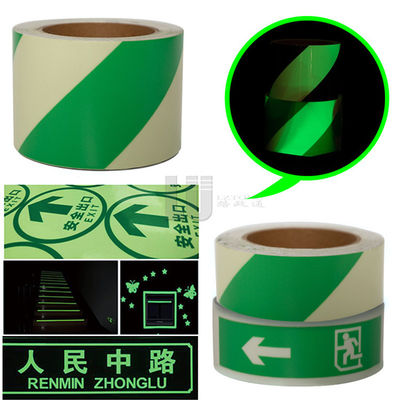 3 Years Durable Photoluminescent Vinyl Film with P.S.A Adhesive in Rolls