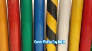 RA2 Glass beads self adhesive Reflective tape sticker for traffic barrier cone sleeve signs