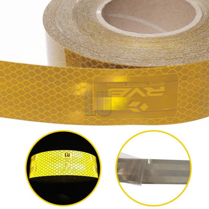 Aluminium Adhesive Exterior Reflective Tape 50mm * 50m High Visibility